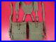 WWII US Army Medic Canvas Medical Kit Set Pouch & Suspender Set XLNT RARE
