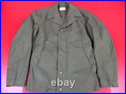 WWII US Navy USN Type N-4 or M1941 Navy Field Jacket Size 34 Unissued RARE