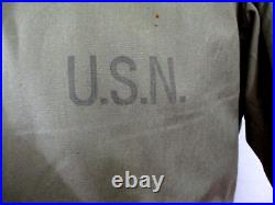 WWII US Navy USN Type N-4 or M1941 Navy Field Jacket Size 34 Unissued RARE