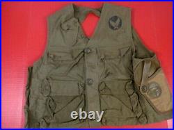 WWII USAAF Army Air Force Type C1 Emergency Sustenance Vest Sears RARE #4
