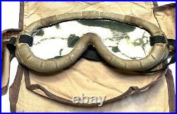 WWII USAAF US Army Air Force #1021-A Polaroid Goggle Lens Kit Field Gear RARE