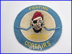 WWII USMC VMF-215 Fighting Corsairs Theatre Made Patch RARE