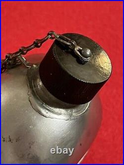 WWII Welded Neck M1942 Canteen (G. P. &F. CO. 1943) & Flat-top Cap. Rare