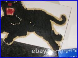 World War II Us Army Jacket Patch 66th Infantry Panther Division 6 Rare No Glow