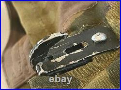 Ww2 German Rare Reversible Camouflage Helmet Cover For Elite Units. Orig