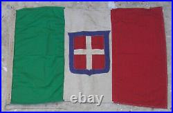 Ww2 Italian Flag Dated1939 Original Rare
