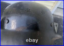 Ww2 wwii original german helmet Messerschmitt Factory Police Helmet Rare