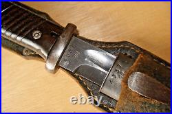 Wwii German K98 Mauser Bayonet 1943 Asw Euf Horster All Matching Rare Beauty
