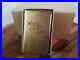 Wwii Heart Shield New Testament Gold Metal Cover Pocket Bible Military Rare Book