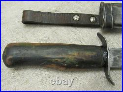 Wwii Red Army Original Nr-40 Scout Knife. Stamped Zlatoust 1945. Rare