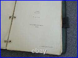 Wwii Us Navy Waves Chicago School Of Aircraft Restricted 44 Binder+patch-rare